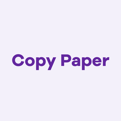 Image Copy Paper